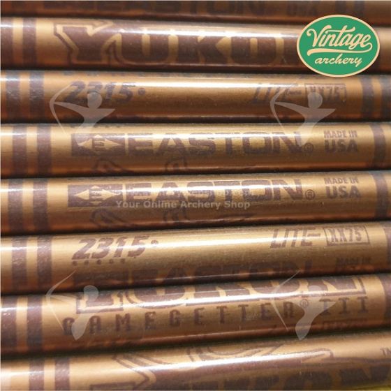 Vintage Easton Shafts XX75 Gamegetter III -Yukon 2315 - 8 Pieces