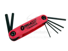 Bondhus Allen Wrench Set Folding Small Metric