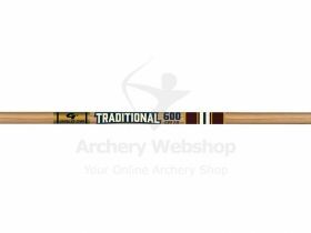 Gold Tip Arrow Fletched Traditional Classic 006 With 4 Inch Feathers