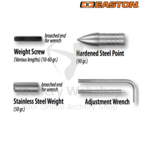 Easton Weight 2019 Kit Adjustable Points Superdrive 23