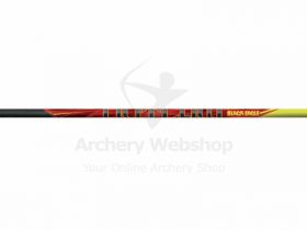 Black Eagle Arrow Crested & Fletched With 2 Inch Blazer Vanes