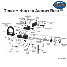Hamskea Arrow Rest Trinity Hunter Pro MicroTune