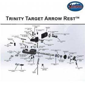 Hamskea Arrow Rest Trinity Target Pro MicroTune