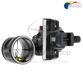 Axcel Sight AccuTouch Plus Picatinny AccuView with T Connector Single Pin 0.019 Green Fiber 2022