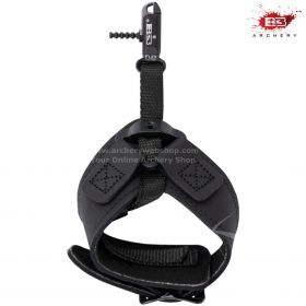 B3 Archery Nemesis Swivel release, featuring a stainless steel jaw, roller sear mechanism, and a patented swivel connector. Offers multiple length adjustments and 360-degree rotation with a lockable set screw. Designed for comfort and reliability. Test be