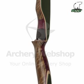 Bear Archery Fieldbow Kodiak Shedua and Green Glass 60 Inch