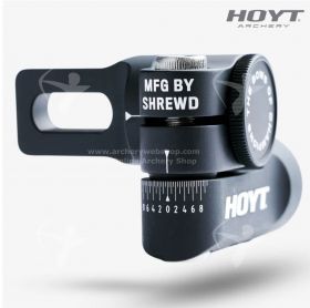 Precision is paramount, and the Hoyt Atlas Sidebar Adapter delivers with laser-engraved indicator lines. These markings provide clear guidance, ensuring consistent setup and repeatability shot after shot. Additionally, the adapter features an anti-walkout