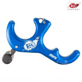 High-quality Exit Mini thumb release by B3 Archery, designed with an ergonomic three-finger handle and a proprietary lock-and-load system. Available in stylish anodized colors, offering a secure grip and crisp shot execution.