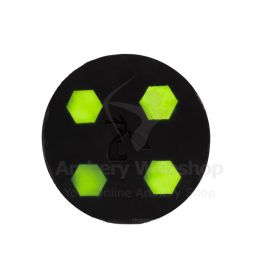 With a unique asymmetric hexagon shape, the Delta McKenzie Big-8™ Archery Target offers eight shooting sides and high-visibility spots. The 20” version includes a replaceable core for extended use.