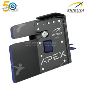 The SHIBUYA APEX Tab features a flat plate design for a natural anchoring surface. It includes the TiltLok Finger Spacer for deeper hooking and a consistent anchor pad for smooth performance. Crafted from premium Cordovan leather, the tab offers unrivaled