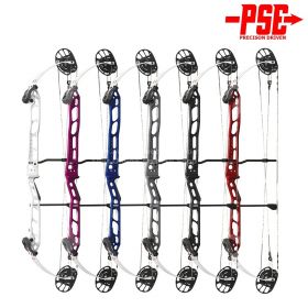 Experience the 2024 PSE Lazer Compound Bow: Premium features at half the cost. With a straight riser, 7.5″ brace height, and PSE’s NF cam, this bow delivers smooth, consistent shots. Customize your grip with options from 0 to 12 degrees for perfect wrist 
