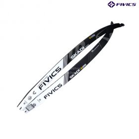 Fivics Skadi-TX Foam Core Limbs - Enhanced with super graphite graphene prepreg material, featuring AR Tech CNC Processing and ILF compatibility. Available in various lengths and poundages, offering improved stability and accuracy in archery.