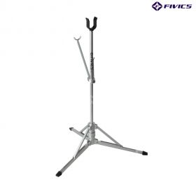 Constructed from durable aluminum, this bowstand is built to last, ensuring reliable performance season after season. Available in two versions – short and long – you can choose the height that best suits your needs. The short version stands at 44cm, whil
