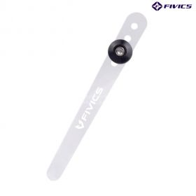  "Fivics Crystal Clicker: Designed for gentle yet distinct clicking, made from polycarbonate. Includes a backup for added convenience. Secure attachment to the riser ensures reliable performance."