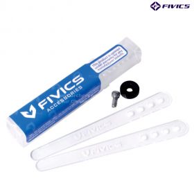 "Enhance your archery precision with the Fivics Crystal Clicker. Made from polycarbonate for a gentle yet distinct click, it includes a backup for added convenience. Securely attaches to the riser with a 6/32” threaded bolt for reliable performance."
