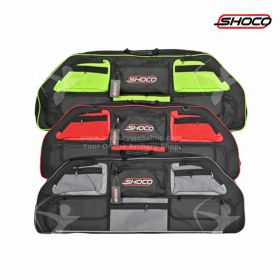 Keep your compound bow safe and organized with the Shocq Bowcase Compound 33". Designed with protective padding and a tough outer shell, it shields your bow from damage. The adjustable shoulder strap and front pockets provide added functionality, making i