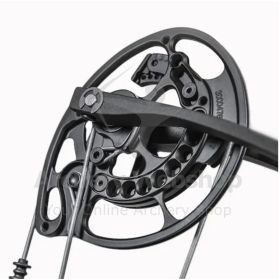 Elite Archery SP Cam Set designed for superior customization. Machined aluminum construction with ¼-inch (0.6 cm) draw-length adjustment and 70–90 % let-off range. Compatible with V2 Micro Mods for micro-tuning holding weight. Smooth draw cycle, fast resp