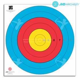 JVD Products Target Face Fita Waterproof 80 cm Centre 6-Ring