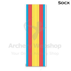 Archery target featuring the SOCX Differential Learning Dynamic design created to enhance adaptability and strengthen shooting performance. The target incorporates subtle visual changes that challenge traditional aiming methods and encourage continuous ad