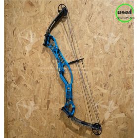 Used Hoyt Podium X 40 RH Ice Blue Spiral Cam 4 60# Mod 4c 31.5 Inch sn1123844