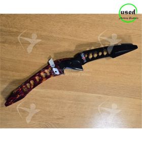 Used Hoyt ILF Riser 25 Elan Red Flame Left Handed