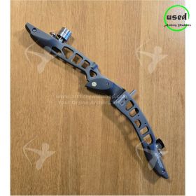 Used SF Forget ILF Riser Left Handed Gray Plus Klicker Weight Damper Arrowrest
