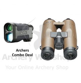 Bushnell Rangefinder Prime 1700 & Binoculars Forge 10x42 Archery Field & 3D Set