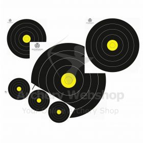 JVD Target Face Field Set Woven Paper