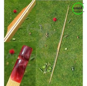 Used Traditional Long Bow DB Bows "Special" Red 71 Inch 26 Lbs