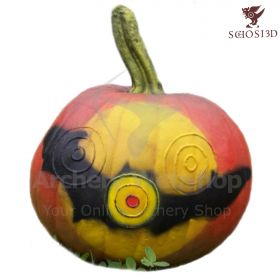 Schosi 3D Target Pumpkin With Bat Motif One Piece