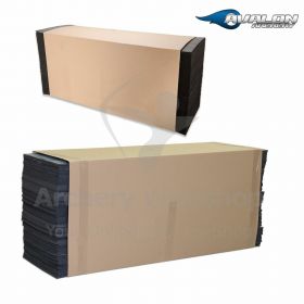 Avalon Foam Target Strips Layered Kit in three sizes: 130 x 30 x 50 cm, 60 x 30 x 65 cm, and 90 x 30 x 33 cm. Lightweight, durable, and perfect for creating custom archery targets. Suitable for bows up to 45 lbs and arrows with 4-8 mm diameters.