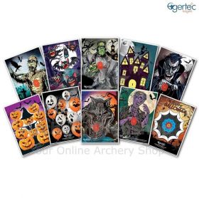 Egertec Halloween Target Face Bulk Pack with 50 Face Pins