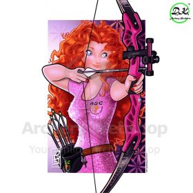 Dongs-Key Archery Poster A2 Brave 2.0