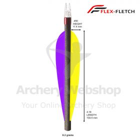 Flex-Fletch Parabolic Maximum Stabilization Archery Vanes 418
