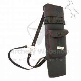 Black Stallion Back Quiver Triple Belt