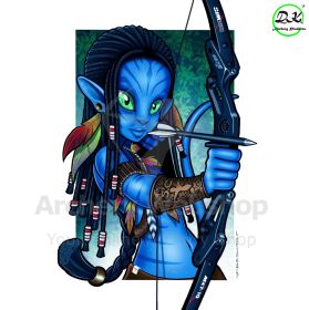 Dongs-Key Archery Poster A2 Avatar Meta DX 2.0