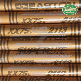 Vintage Easton Shafts XX75 Lite Autumn Orange 2113 - 7 Pieces