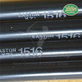 Vintage Easton Shafts X7 Black 1516 - 4 Pieces