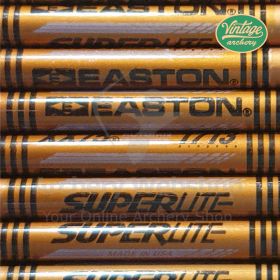 Vintage Easton Shafts XX75 1713 Ultra Lite Autumm Orange - 12 Pieces