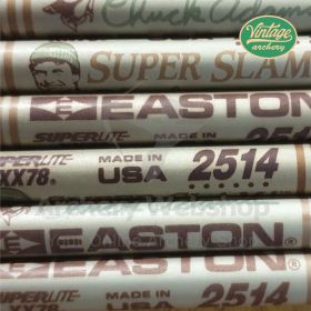 Vintage Easton Shafts XX78 Super Slam Super Lite Chuck Adams 2514 - 6 Pieces