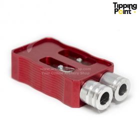 Tipping Point Archery Red Aluminum Sharpener For Wooden Shafts