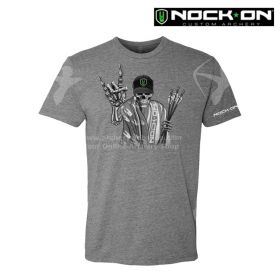 Nock-On Grey Skully Tee