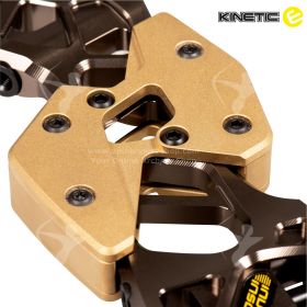 Barebow weight for the Kinetic Invinso riser is available in two options: 290 grams (aluminum) and 830 grams (brass). With multiple configurations possible, you can easily find the balance you need for optimal performance. Please note that these weights a
