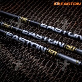 Easton 5.0 hunting arrow with 5mm Acu-Carbon shaft, delivering reduced drag, speed, and precision.