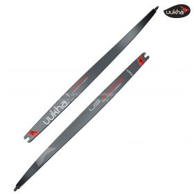 "Uukha Alpha Limbs: ILF recurve limbs crafted with 70% carbon fiber and 30% fiberglass, delivering unmatched performance and smoothness for archery enthusiasts."