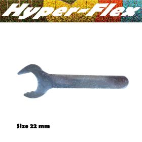 "HyperFlex Inner Damper System Spare Parts – High-quality replacement components including a 2013 Alloy Shaft, 20mm Spanner, and 6mm Socket Wrench for stabilizer vibration control."