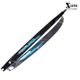 The X-Line "STREAMER Speed" ILF limbs offer high-performance construction with reinforced fiberglass, high-modulus carbon, and a double-layer wood core. Designed for 3D, field, and target archery, these limbs provide exceptional power transfer and smooth 