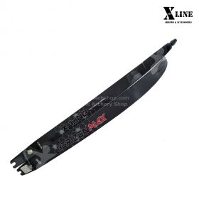 The X-Line "HORIZON MAX" ILF limbs are designed for competitive archers looking for precision and stability. Made with 3K Cross Carbon, high modulus carbon, and a black foam core, these limbs provide exceptional arrow speed and smooth shooting.