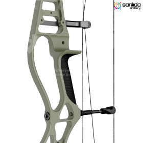 The Dragon 10 Compound Bow, available in Wilderness Green, Black, and Desert Grey, features an improved limb system, CNC-machined cams, and an easy-adjust draw length system. With an IBO speed of 340 fps (103.6 m/s) and a smooth draw cycle, this bow ensur