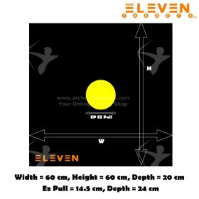 Eleven Target 60 x 60 x 20cm with 14,5 Insert